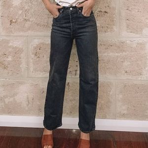 Levi's || ribcage straight jeans